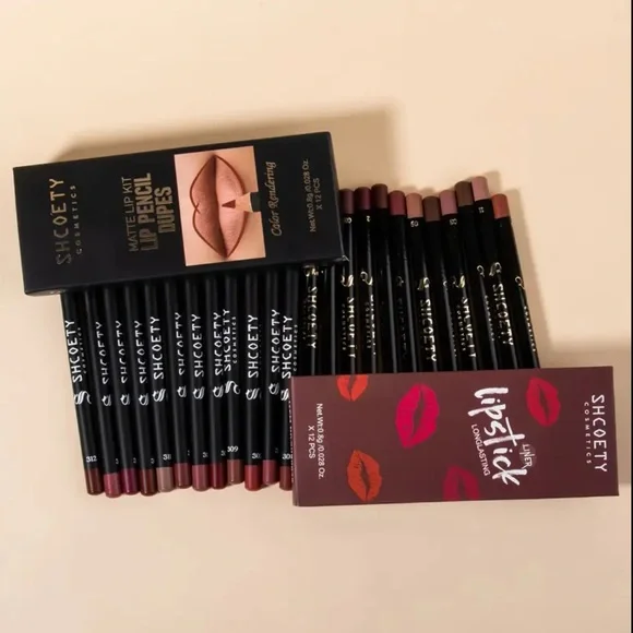 Cosmetics Lipstick Liner Set : pencils. 24pcs - Picture 4 of 9